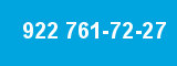 922 761-72-27